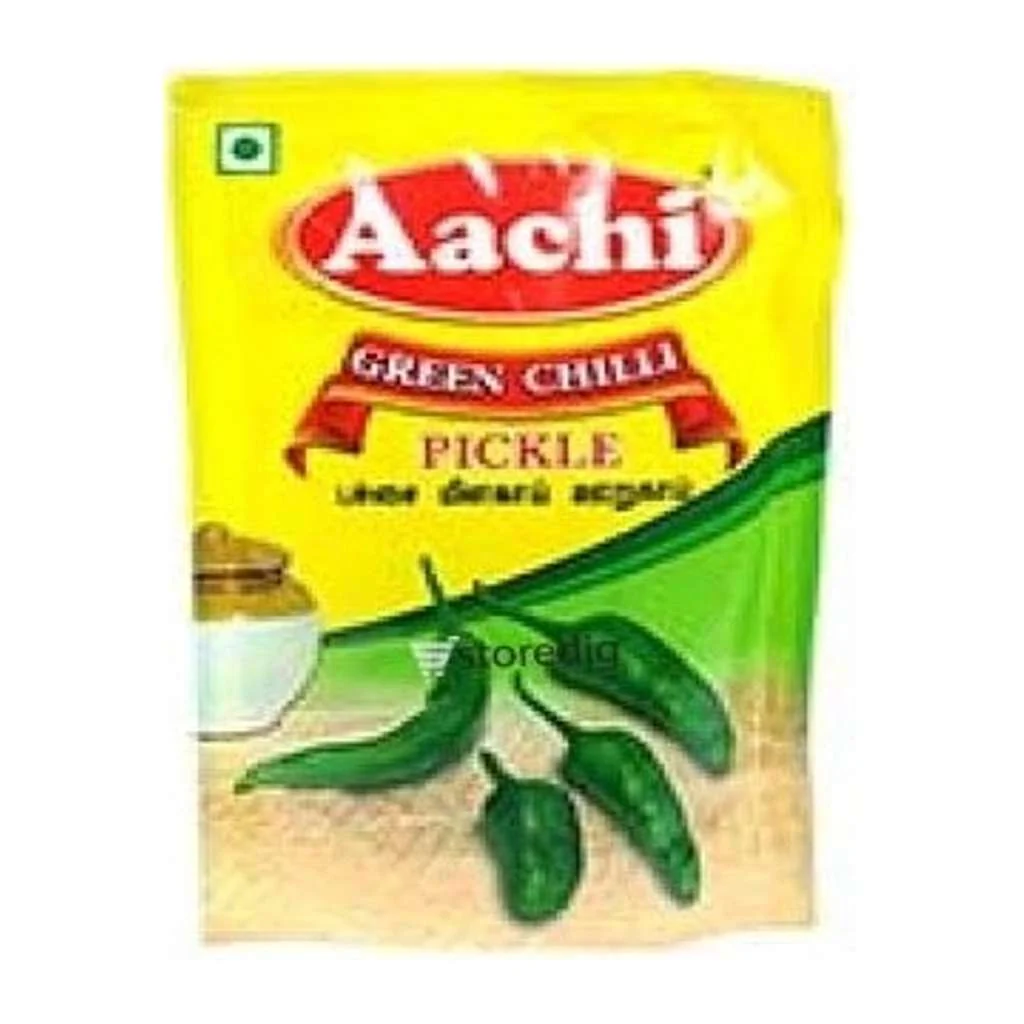 Aachi Green Chilli Pickle 50g