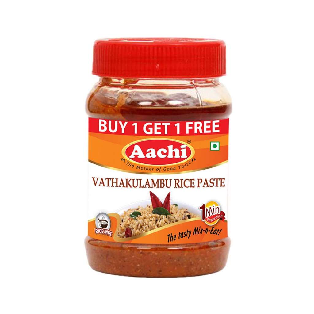 Aachi Vathakulambu Rice Paste 200g (Buy 1 Get 1)
