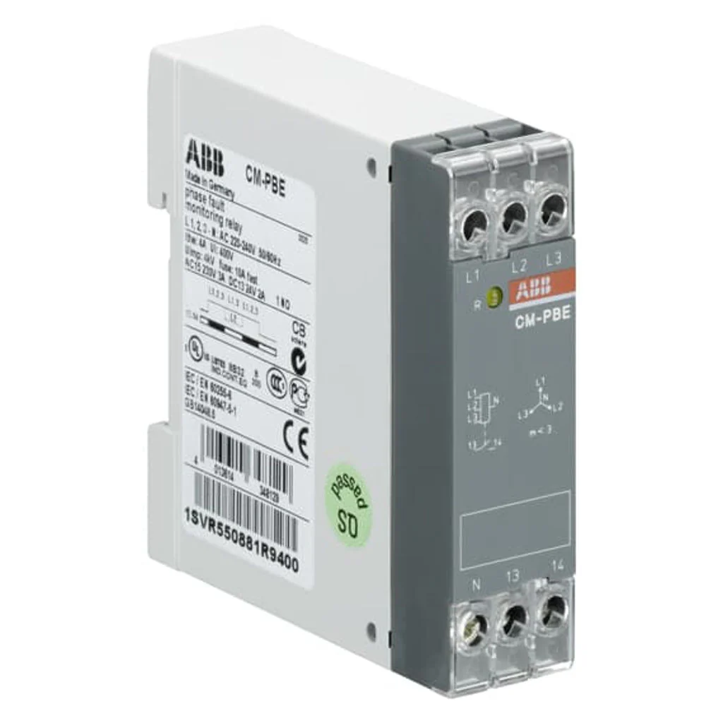 ABB CM-PBE Phase Loss Monitoring Relay 1SVR550881R9400