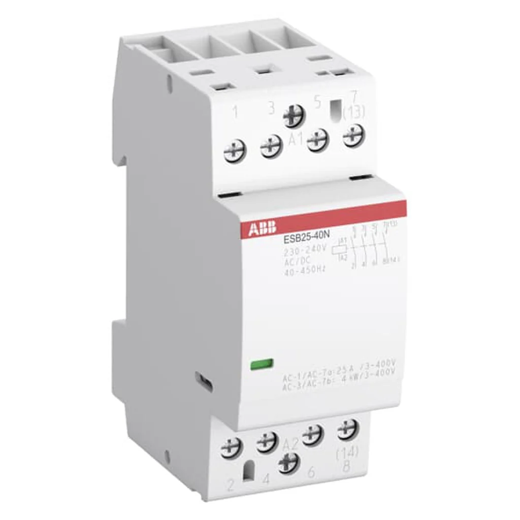 ABB ESB25-31N-06 Installation Contactor 1SAE231111R0631