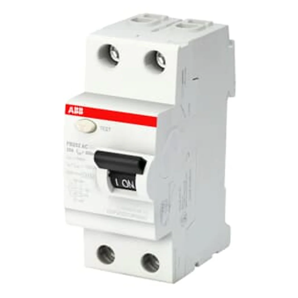 ABB FB200 Series Residual Current Circuit Breaker 2P 40A