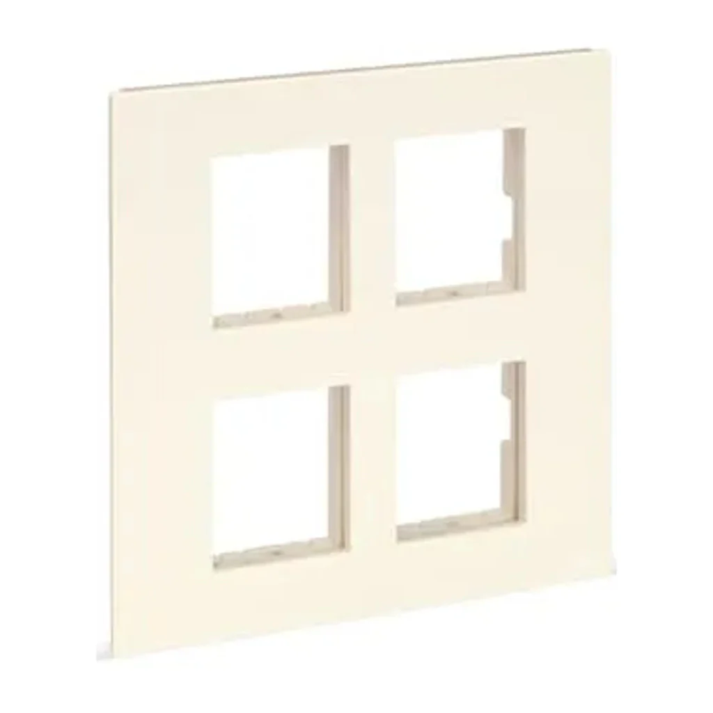 ABB ITP0855 BL 8M Modular Plate Square Frame Tvisha White 1SYK100001A1577