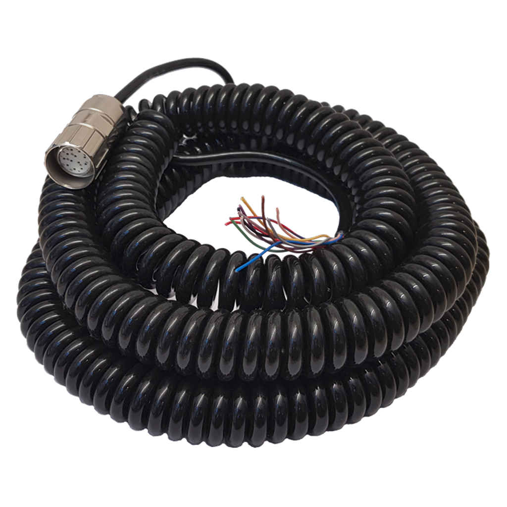 ABB JSD-TK100S-12 10m Spiral Cable With M23-12 Female Connector 2TLA930034R0000