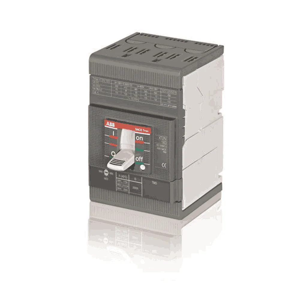 ABB MCCB TMax Motor protection Circiut Breakers 70KA 415 VAC Three Pole XT4H 250 MA