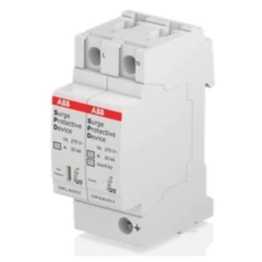 ABB QS Surge Protective Device Metal Oxide Varistor Single pole + Neutral OVR T2 1N
