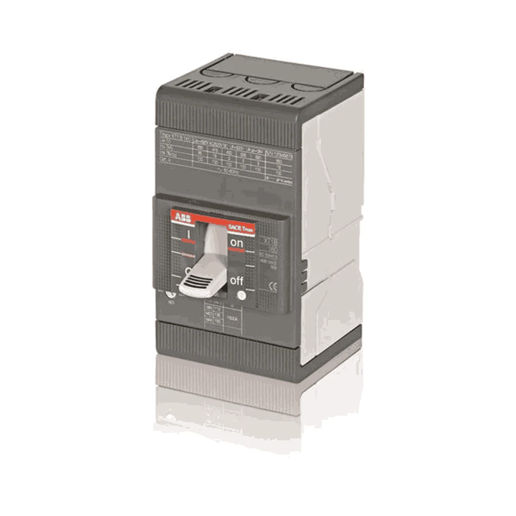 ABB XTMax MCCB 250A 36KA 415V AC Three-Pole – XT4N 250 Ekip LS/I In=250A 3p F F