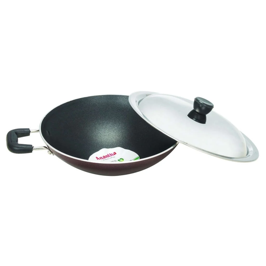 Anantha Cute Nonstick Appachatty With Lid 200mm