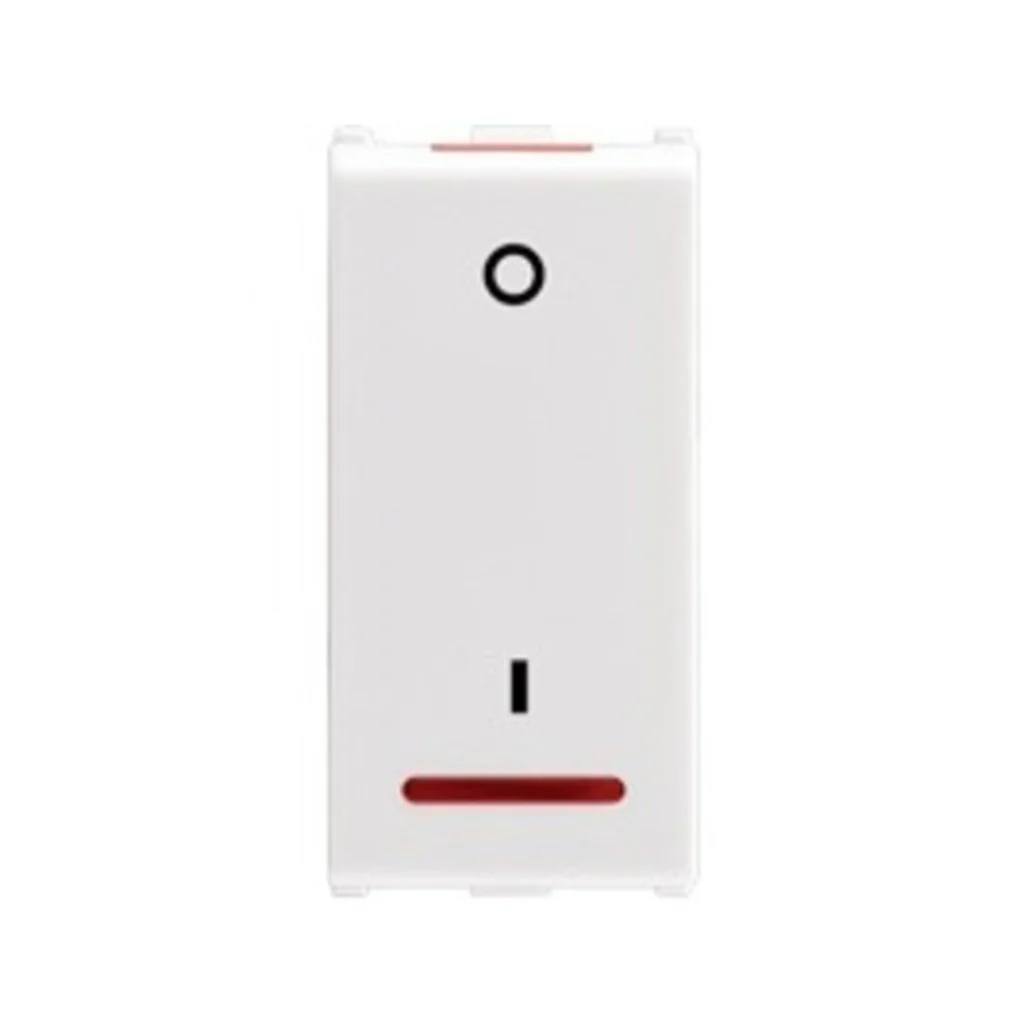 Anchor Europa 1Module Single Pole 1 Way Switch With Indicator 25A WIPM51113