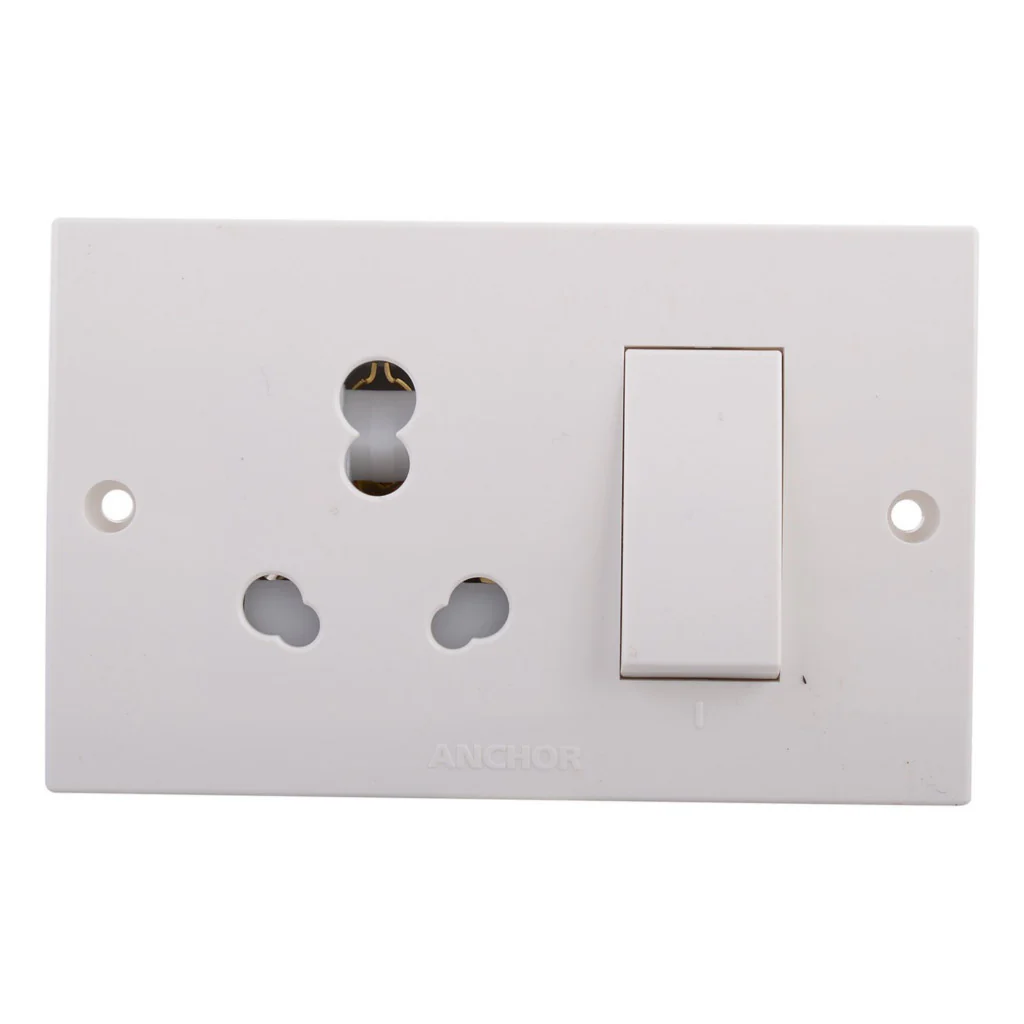 Anchor Penta PC 20A & 10A Combined Universal Switch Socket
