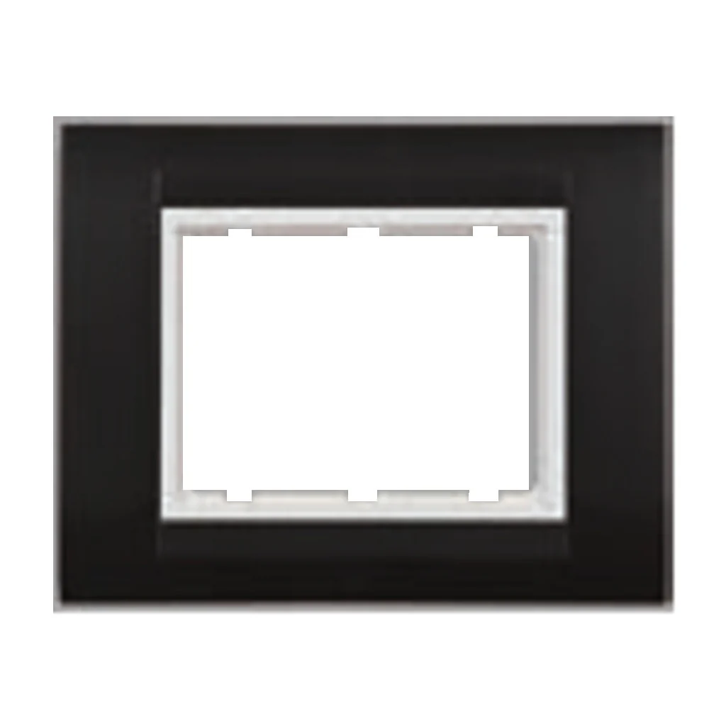 Anchor Roma Classic Tressa Solid Plates Matt Black