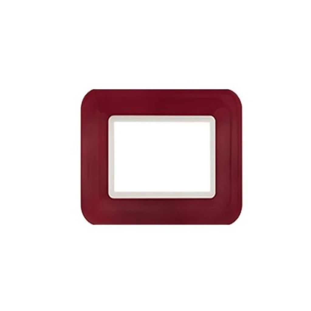 Anchor Roma Hue Cover Plates With Frame Oriental Maroon