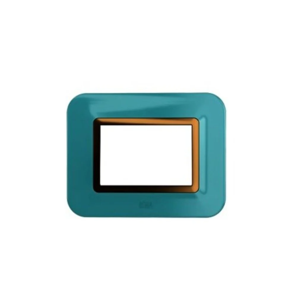 Anchor Roma Hue Cover Plates With Frame Sea Blue