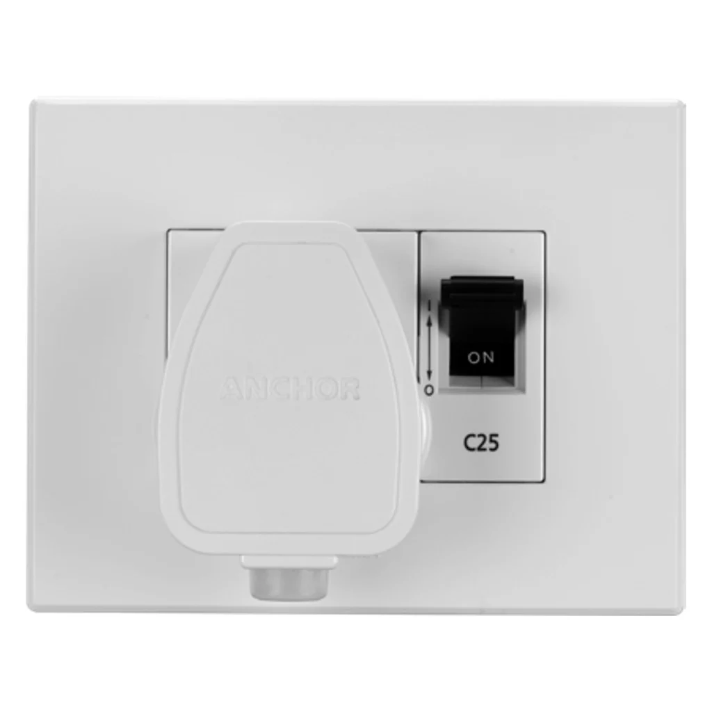 Anchor UNO Modular AC Box 25A SP MCB With Plastic Enclosure 98496