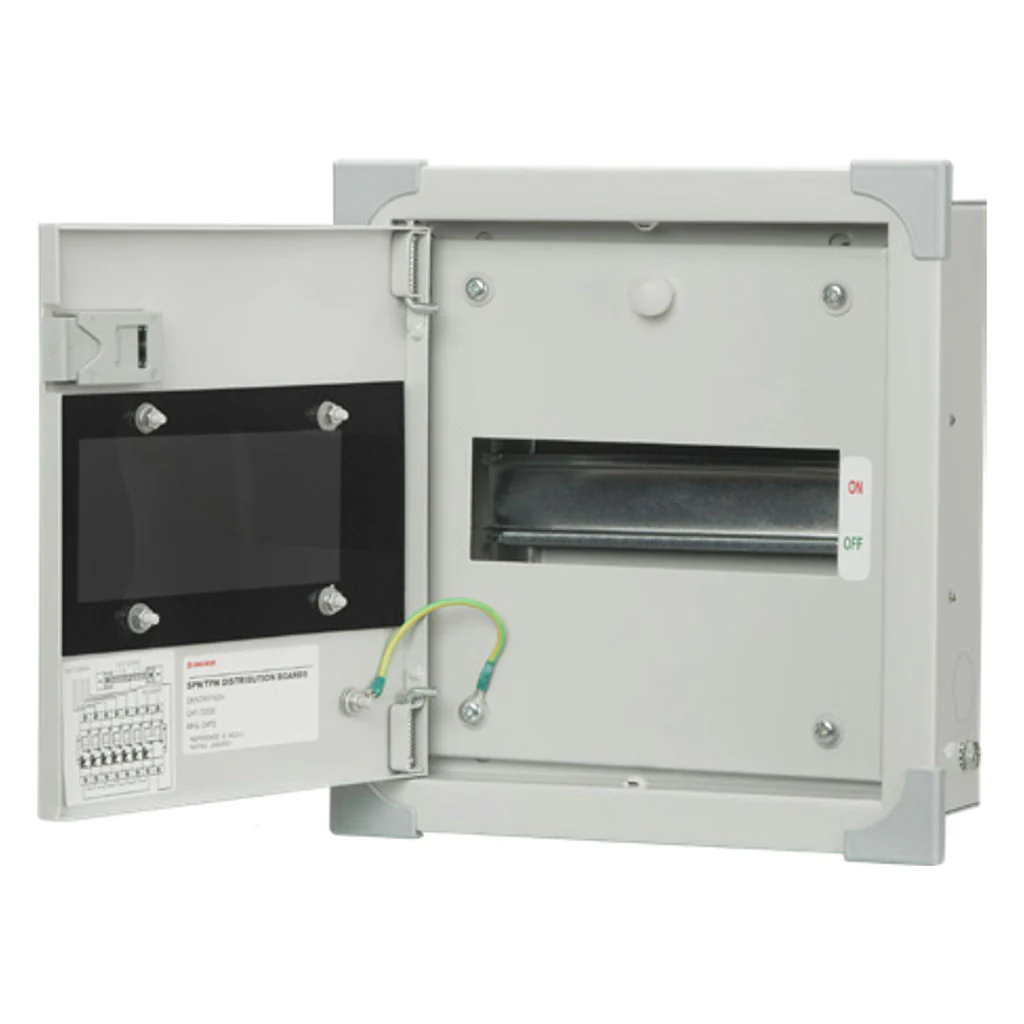 Anchor UNO SPN Acrylic Double Door Distribution Board