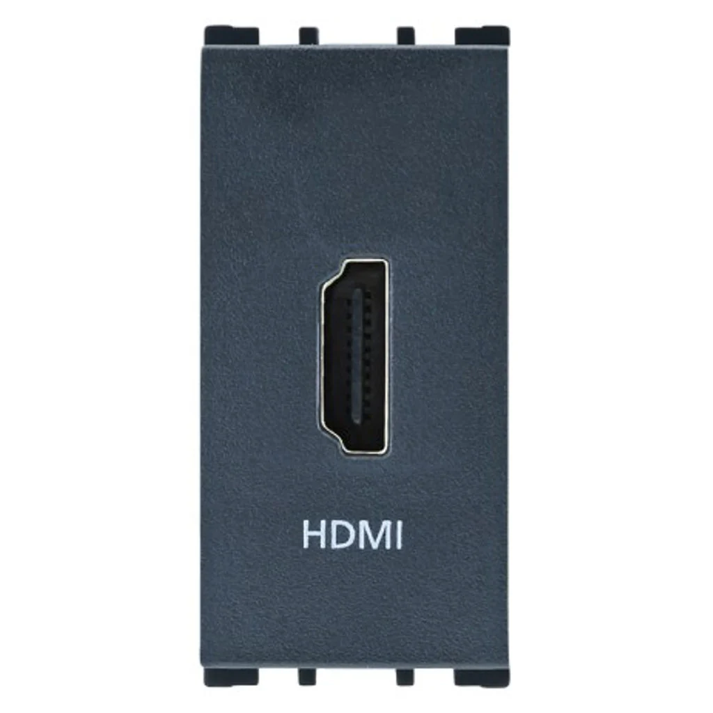 Anchor Vision HDMI Socket 1Module Black WIM2641B