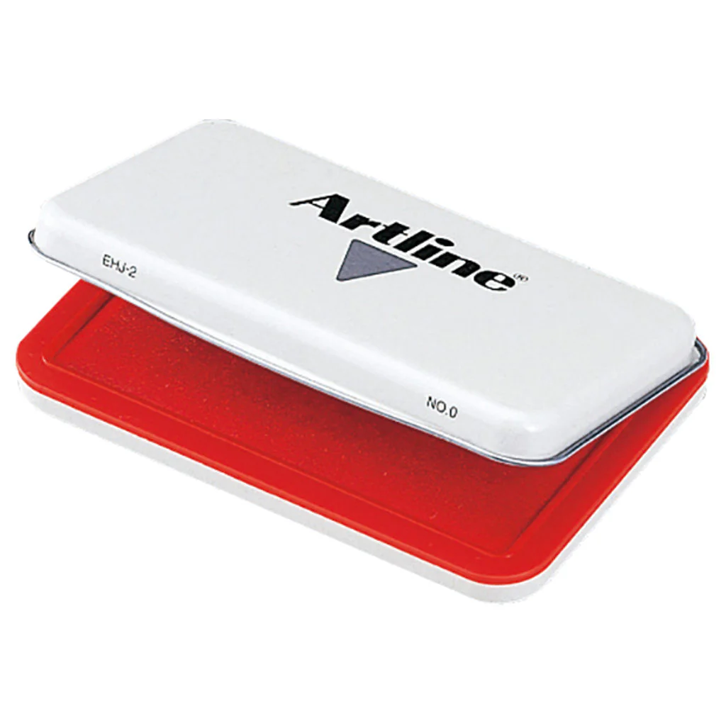 Artline Stamp Pad With Plastic Medium Red - Image 2