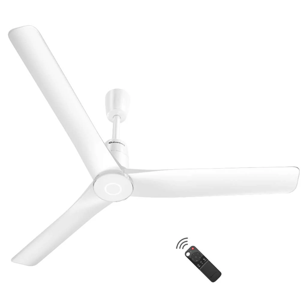 Atomberg Aris Contour BLDC Smart Ceiling Fan With IoT & Remote Control 1200mm Marble White