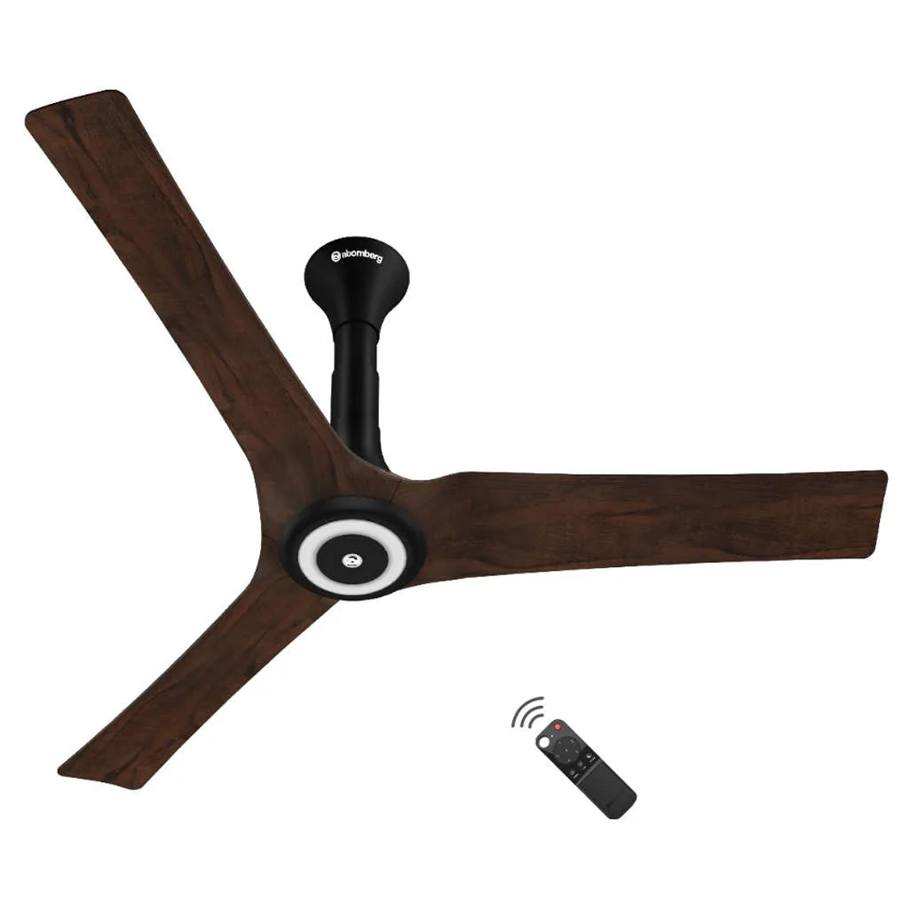 Atomberg Aris Starlight BLDC Underlight Ceiling Fan With IoT & Remote Control 1200mm Dark Teakwood
