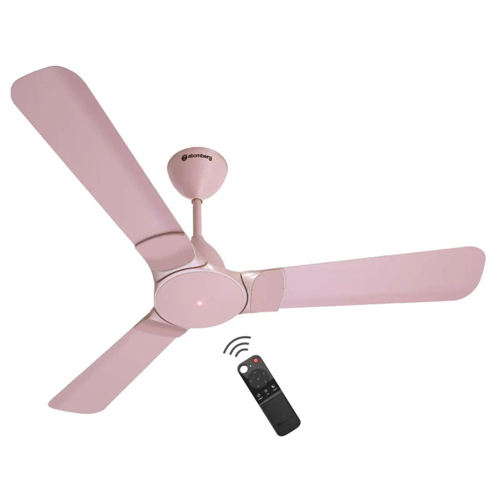Atomberg Erica Nuvo BLDC Ceiling Fan With Remote 1200mm Lotus Pink