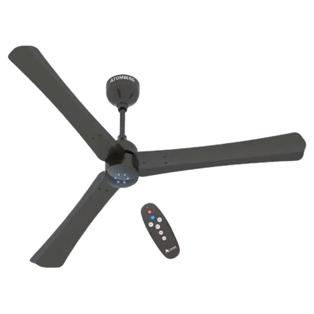Atomberg Renesa Plus Ceiling Fan With BLDC Motor And Remote 1200mm Earth Brown