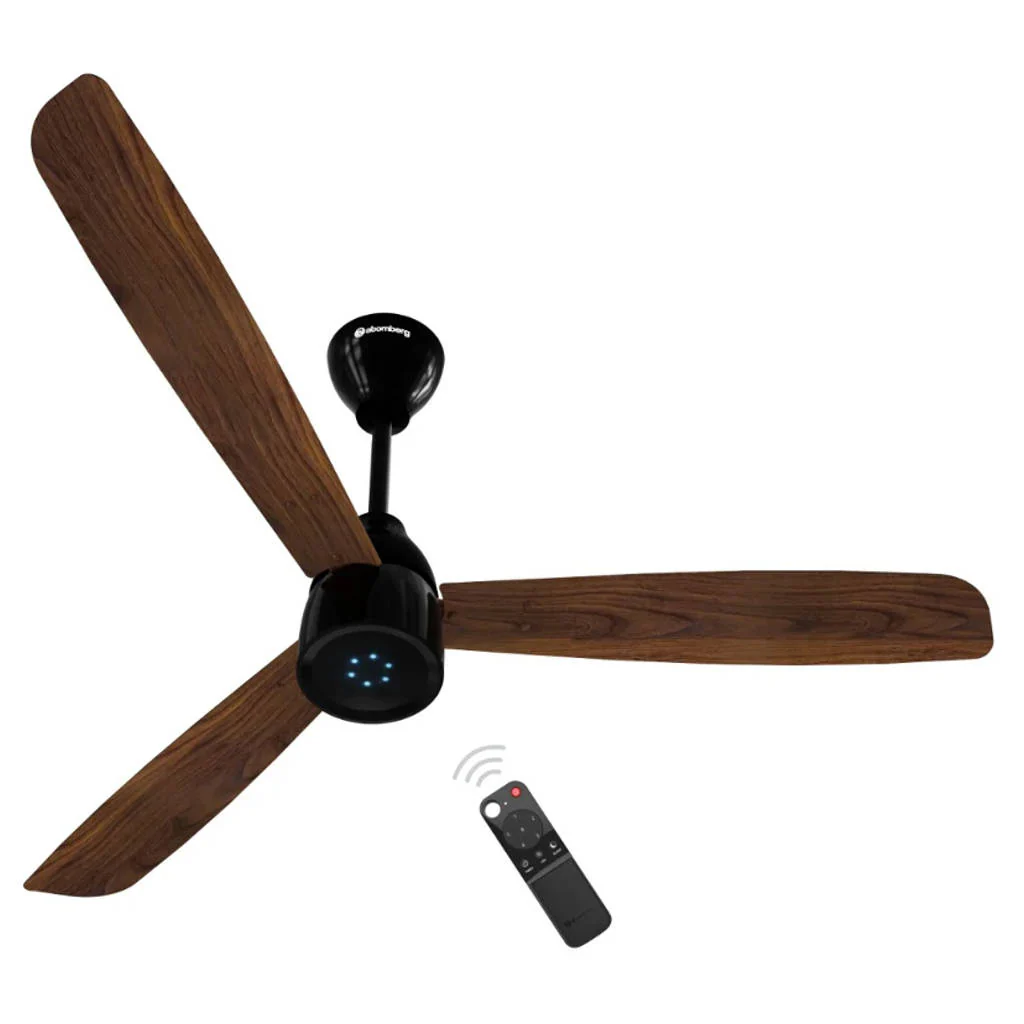 Atomberg Renesa Prime Ceiling Fan With Remote 1200 mm Dark Walnut