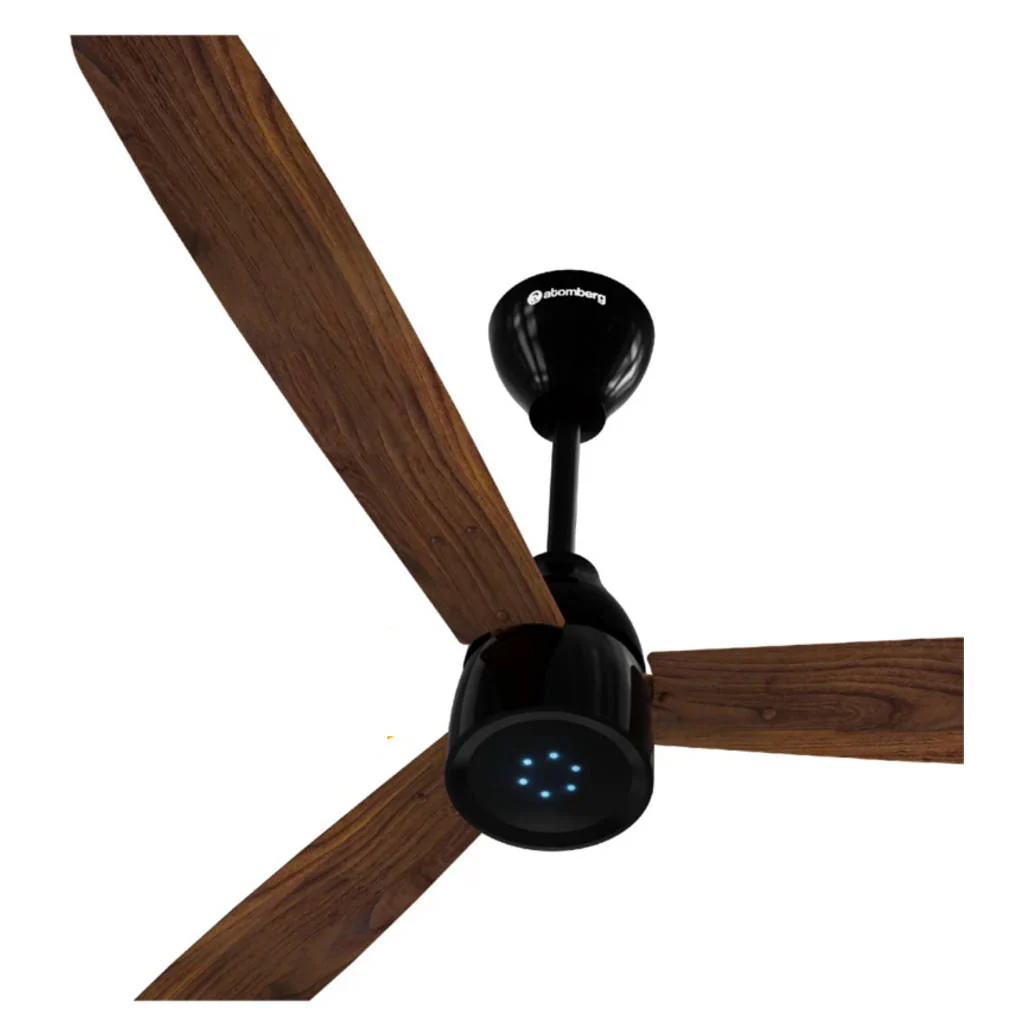 Atomberg Renesa Prime Ceiling Fan With Remote 1200 mm Dark Walnut - Image 2