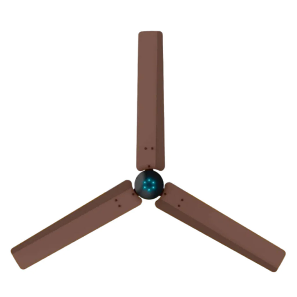 Atomberg Renesa Smart Ceiling Fan 1200 mm Matte Brown & Black - Image 2