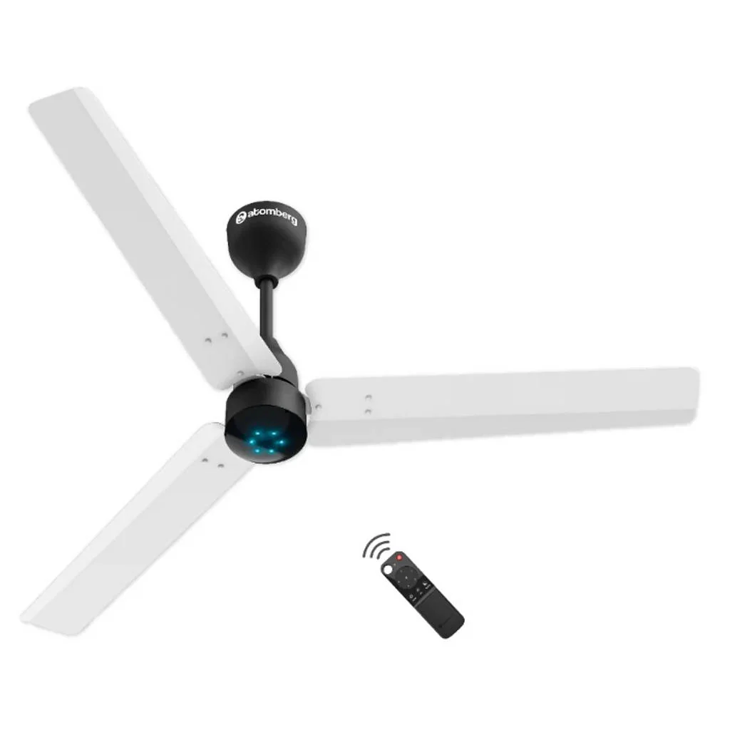 Atomberg Renesa Smart Ceiling Fan 1200 mm White & Black