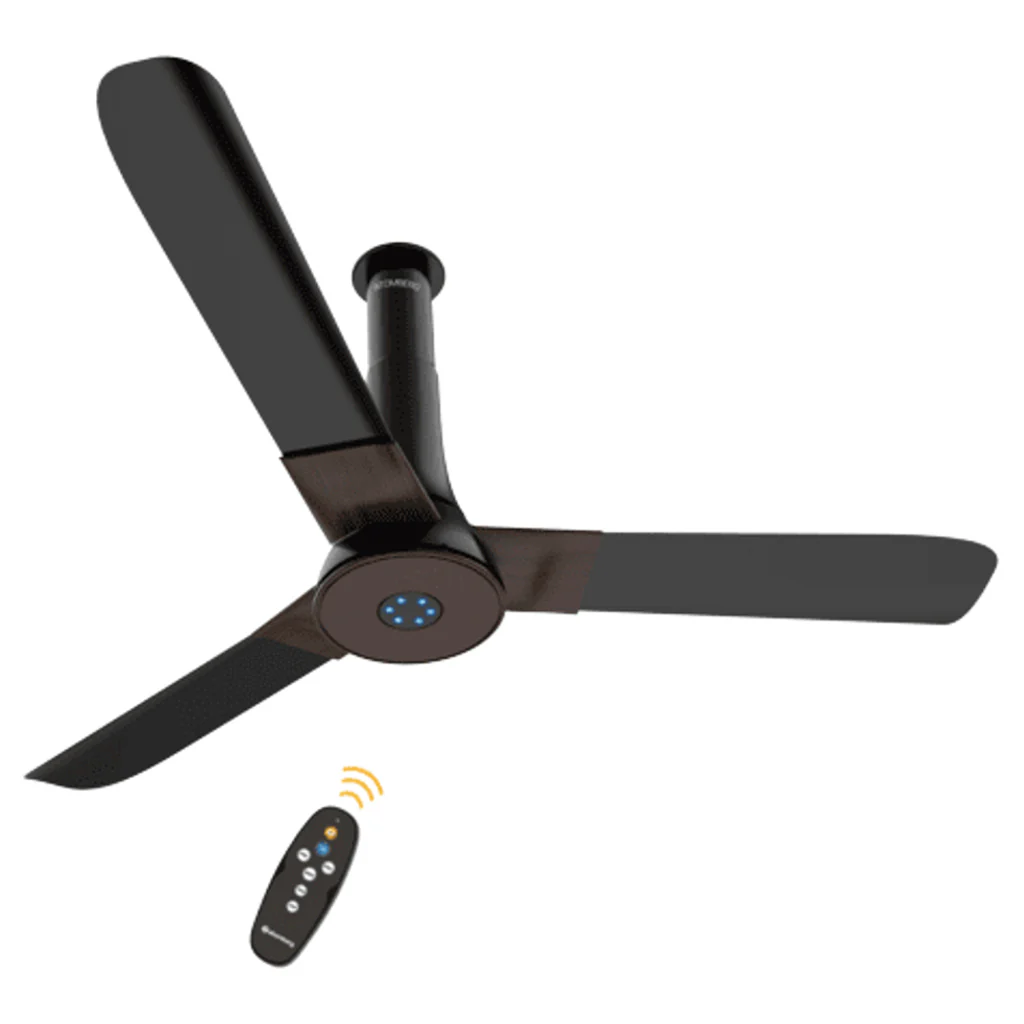 Atomberg Studio Plus Ceiling Fan With BLDC Motor And Remote 1200mm Earth Brown