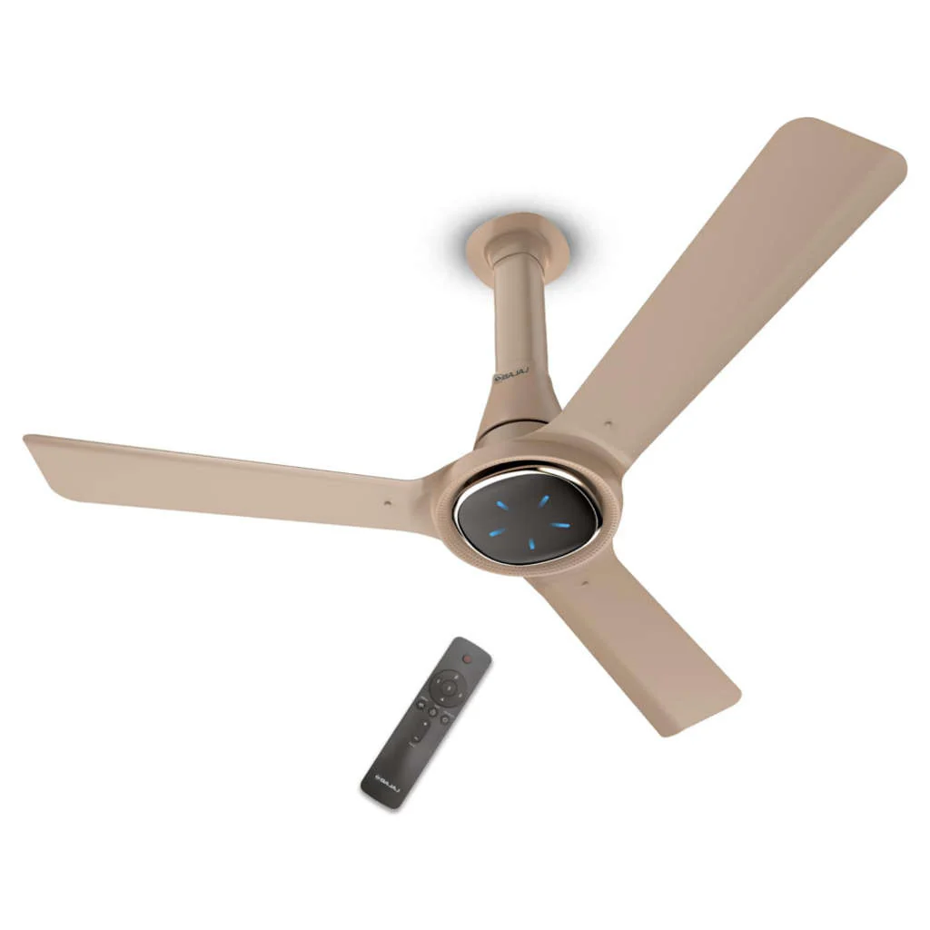 Bajaj Eurostos BLDC Ceiling Fan With Remote 1200mm Bronze Mist 251628EE