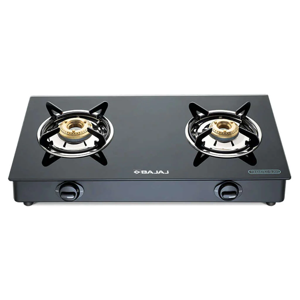 Bajaj GP6 Glass Top Gas Stove 2 Burner