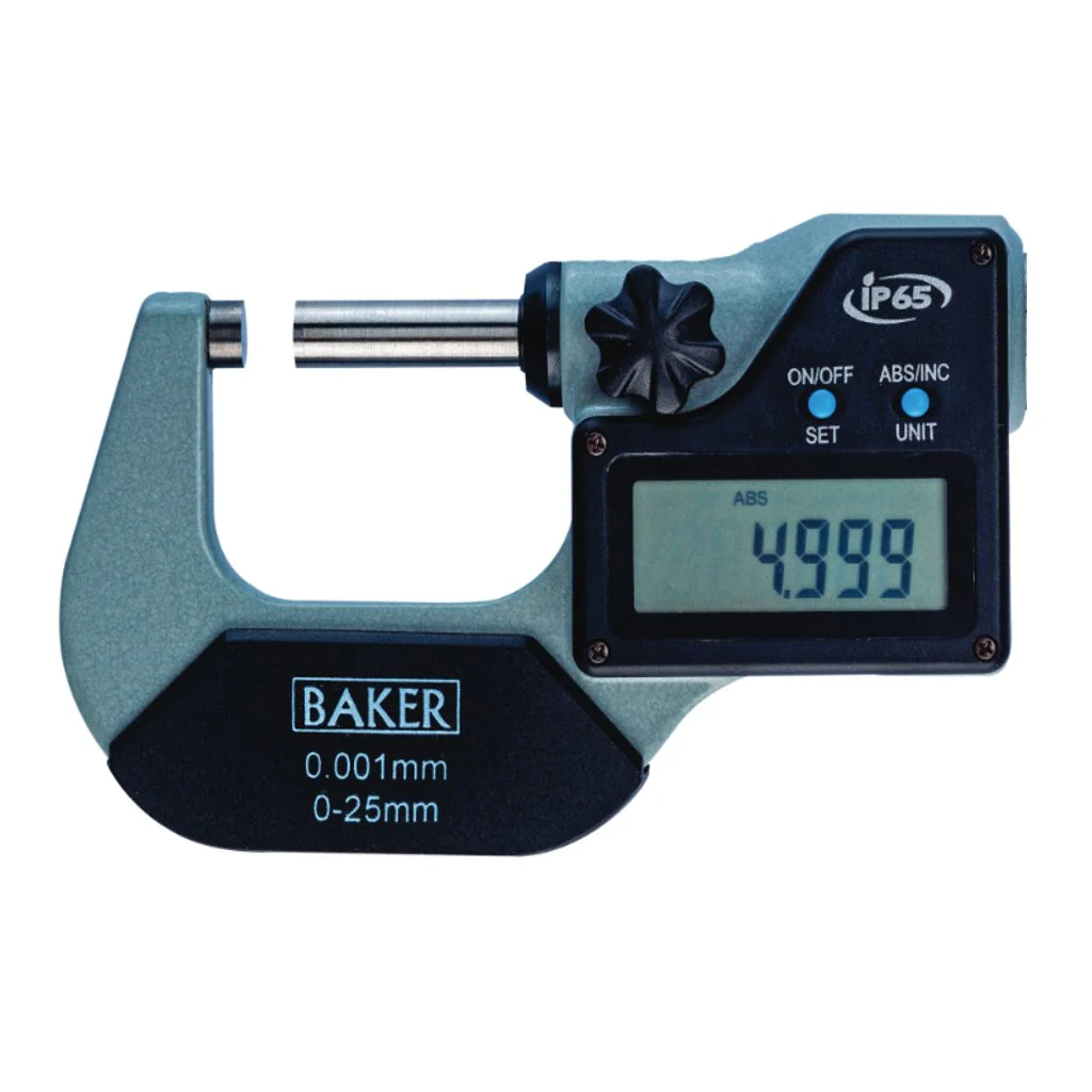 Baker Digital External Micrometer 100-125mm DMM125 - Image 2