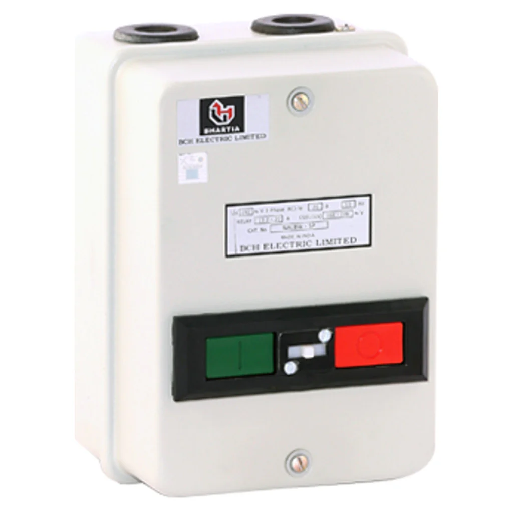 BCH DOL Motor Starter With 2P CPG Contactor & 2P Overload Relay 1 Phase 6.0-9.3 12A NAAJBW-SP