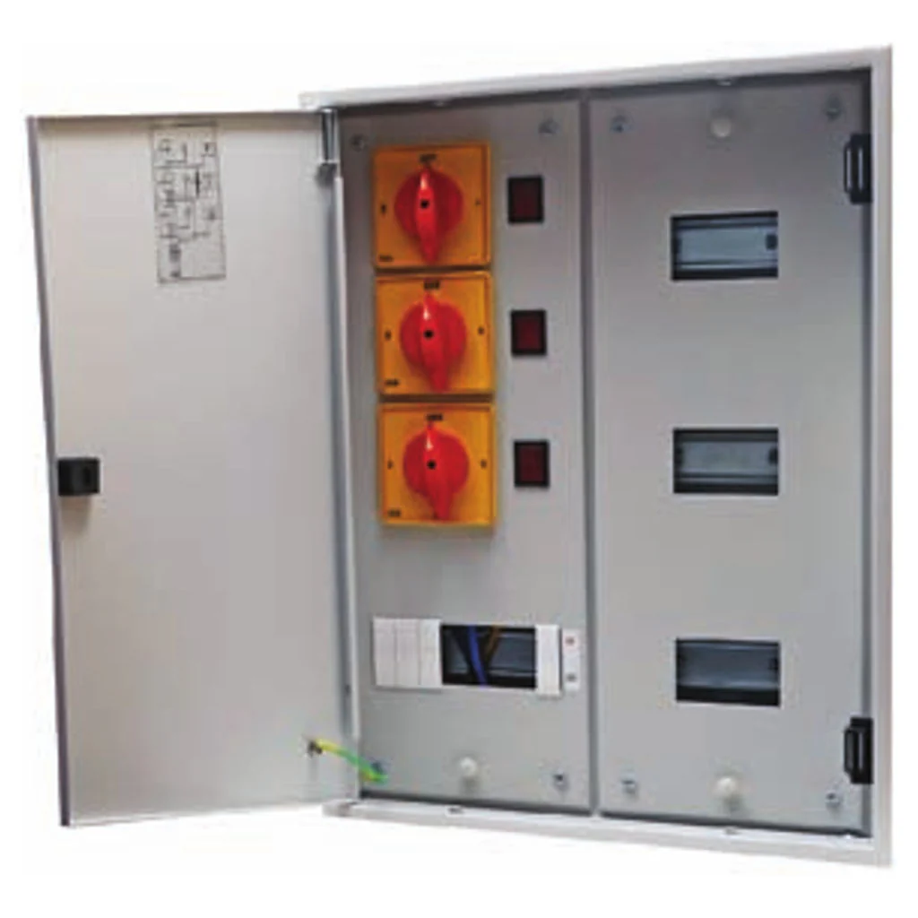 BCH Phase Selector Distribution Box Double Door 40A 12 Way BCHPHSLDD12W-40