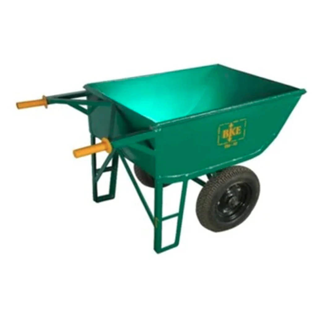 BKE 16G Heavy Type Double Wheel Barrow With Scooter Tyre W1