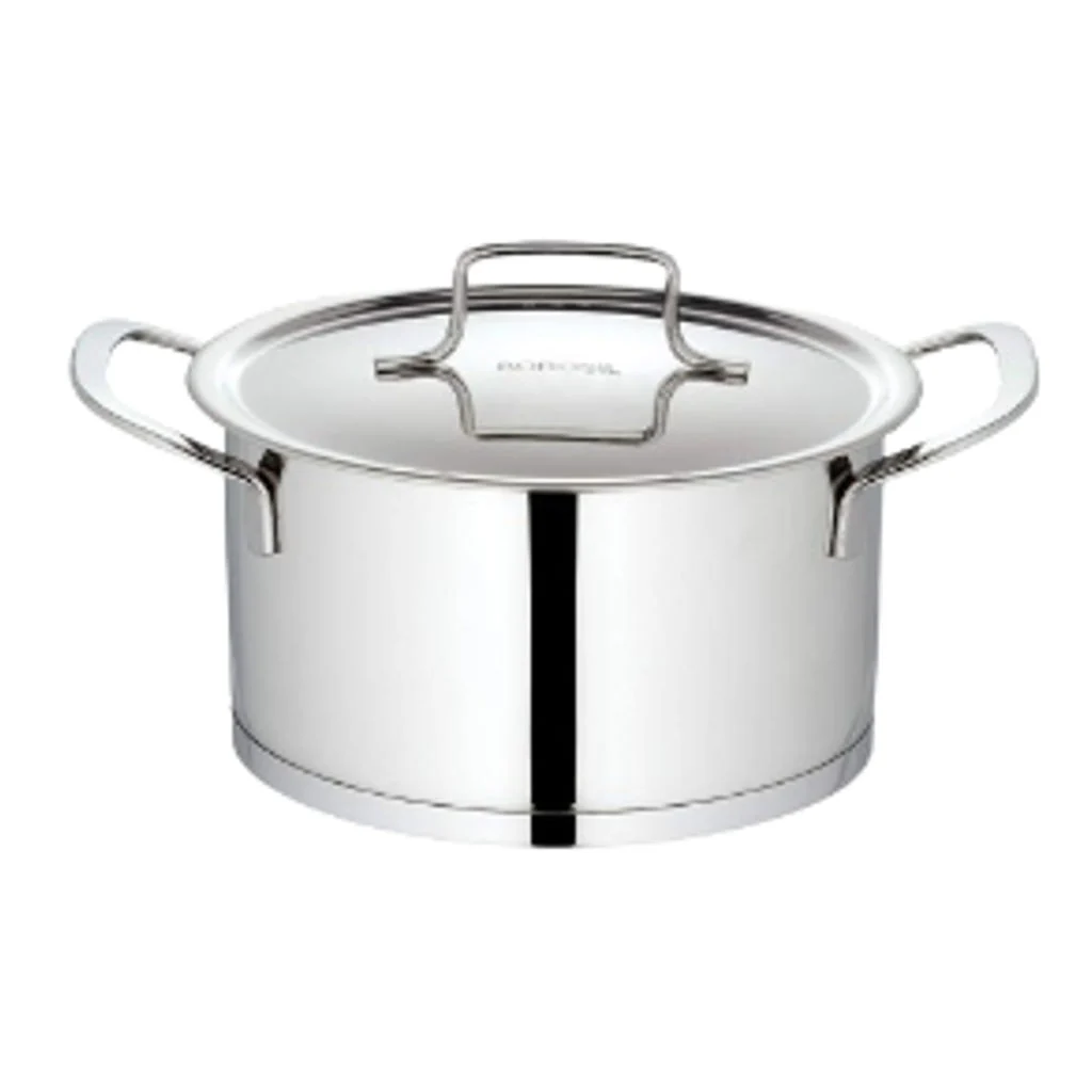 Borosil Cookfresh Stainless Steel Casserole With Lid 2.3 Litre CFCL18SS15