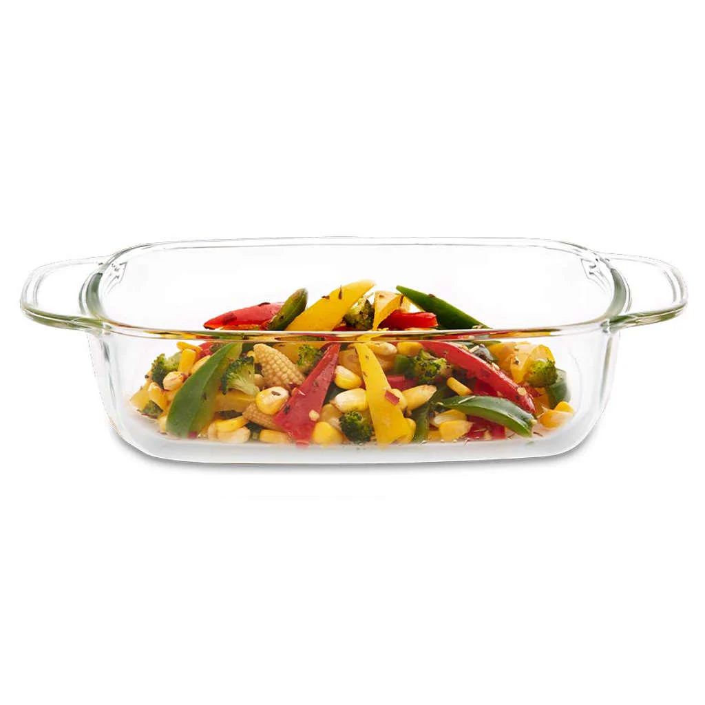 Borosil Deep Rectangular Baking Dish 1.5 Litre IYDRDSH1400 - Image 2