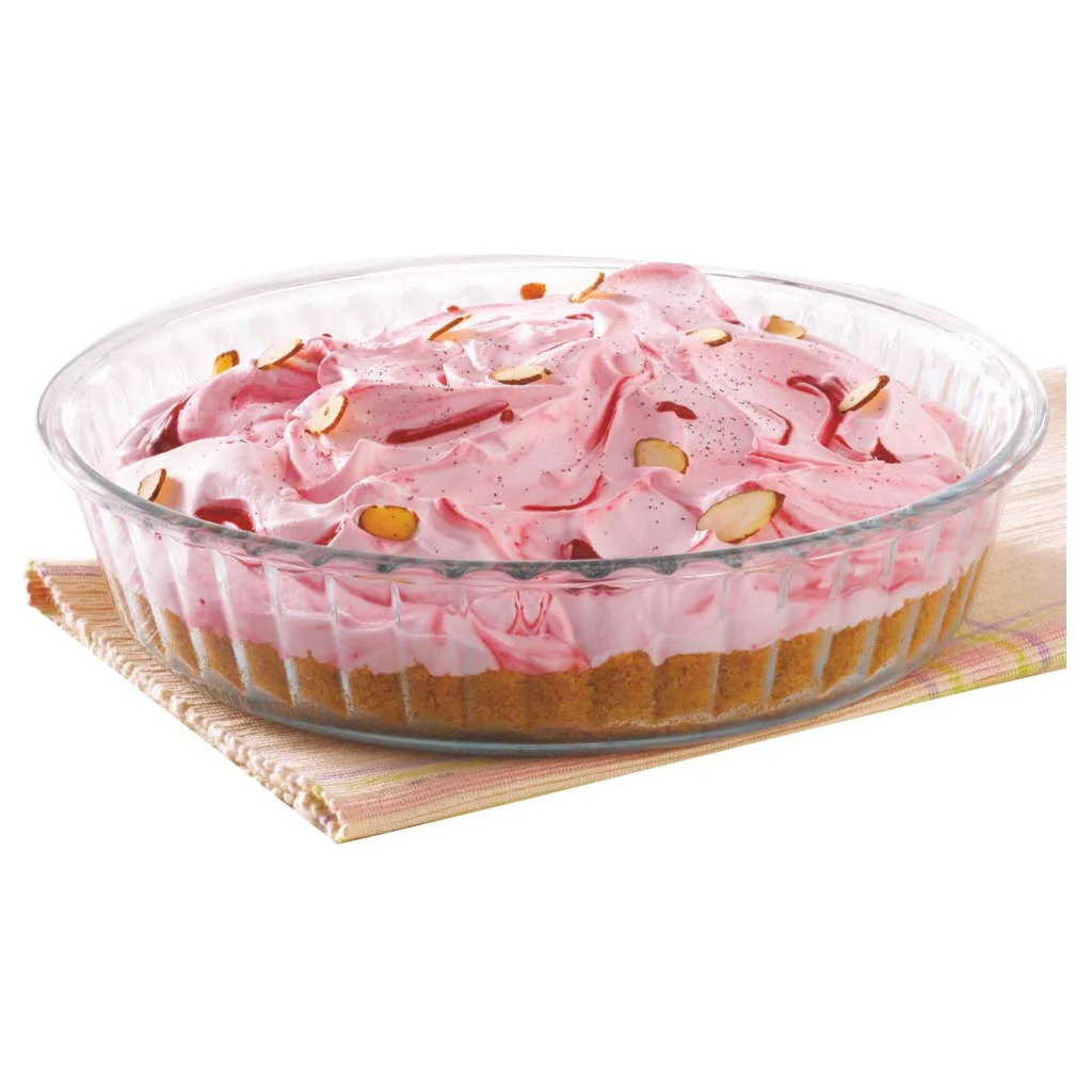 Borosil Fluted Baking Dish 1.2 Litre IH22DH04212 - Image 2