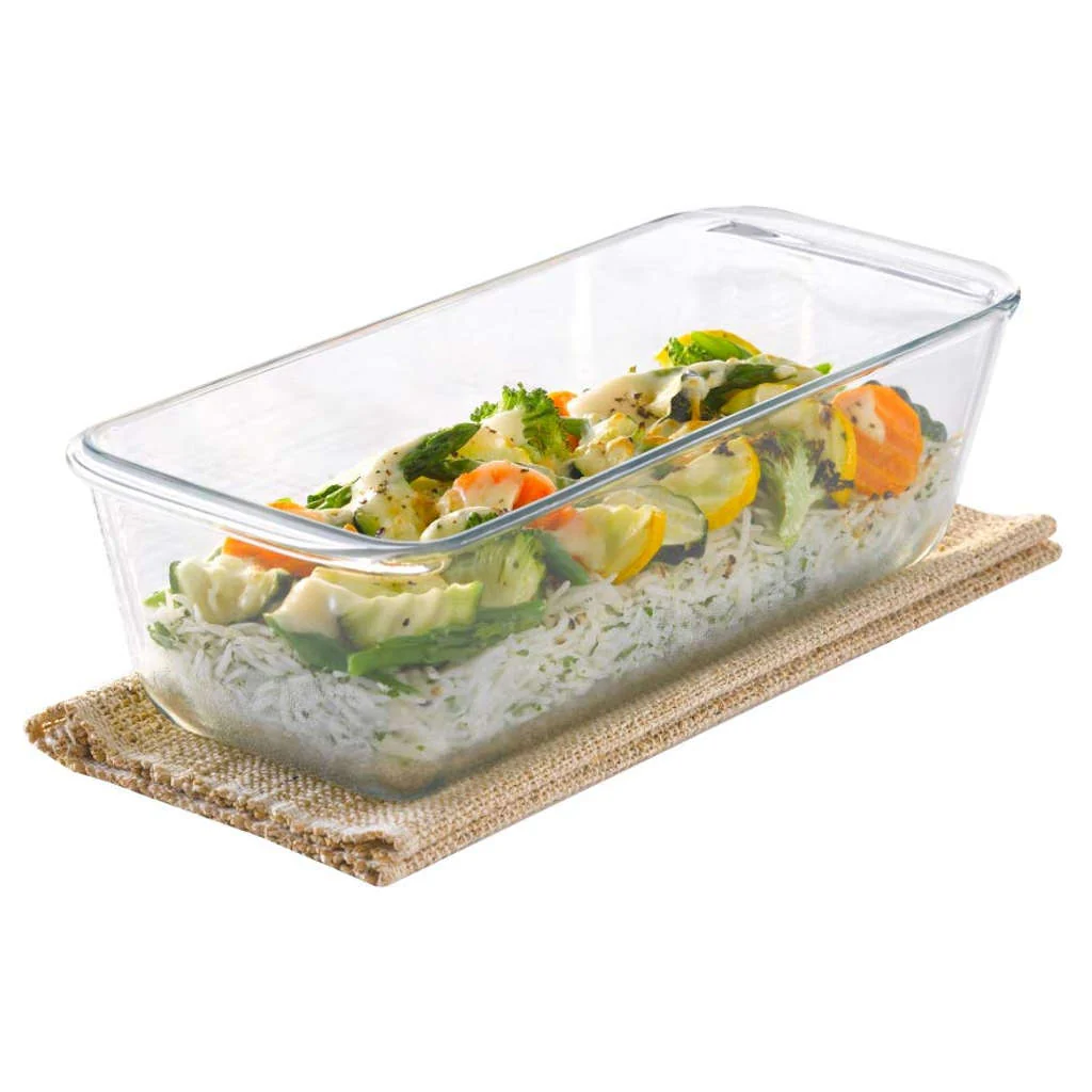 Borosil Loaf Baking Dish 1.2 Litre IH22DH06212 - Image 2