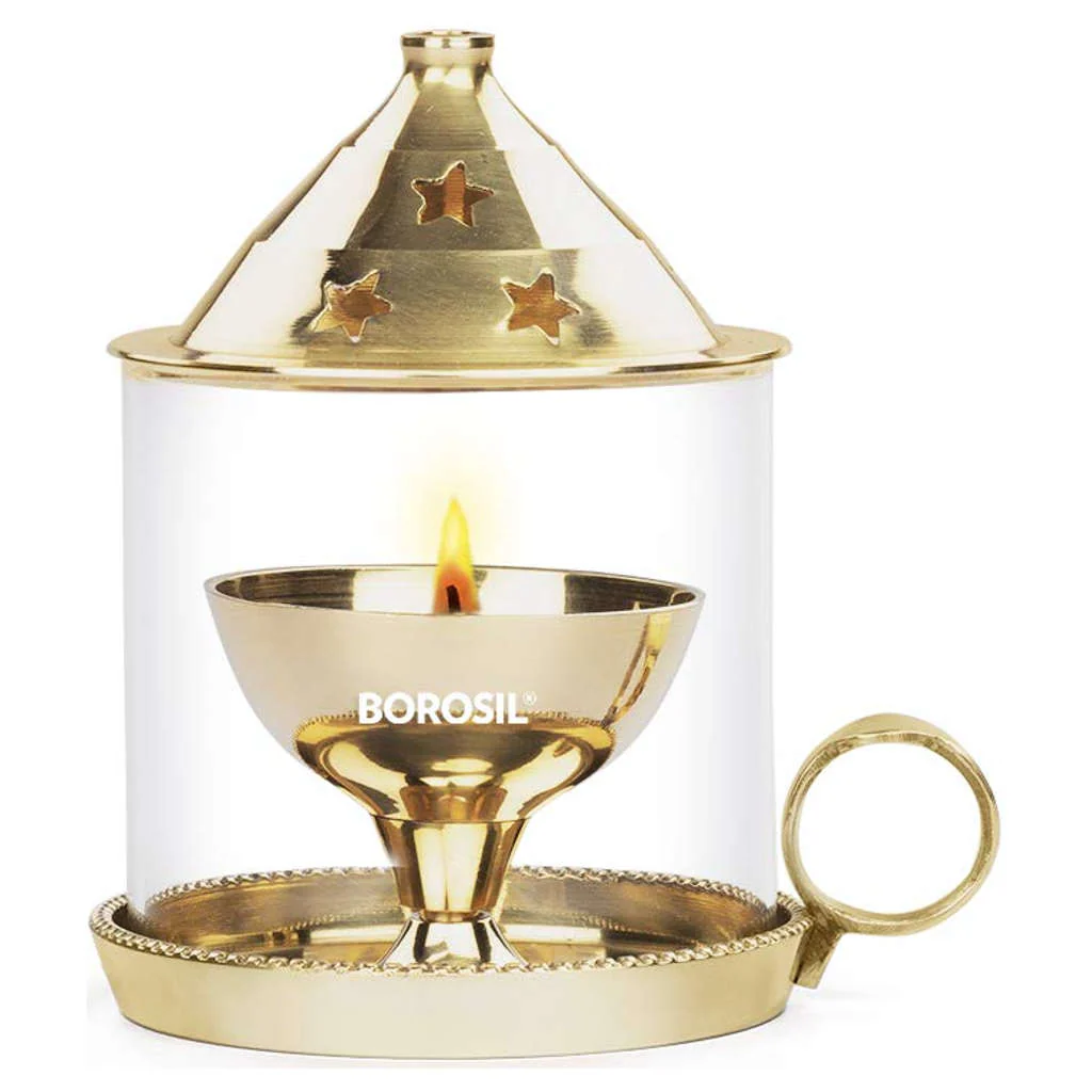 Borosil Mangal Akhand Diya Medium HDTRAKHN100