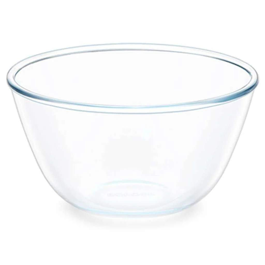 Borosil Mixing & Serving Glass Bowl 2.5 Litre IH22MB09225 - Image 2