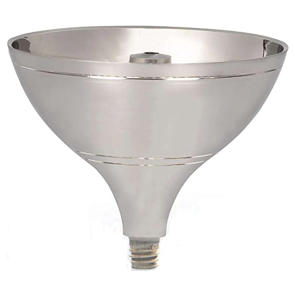 Borosil Nickel Akhand Diya With Glass Chimney Large HDTRAKDN350 - Image 2