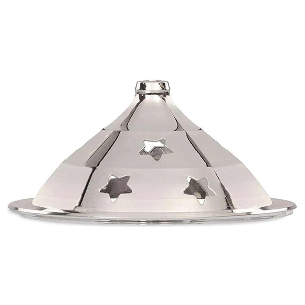 Borosil Nickel Akhand Diya With Glass Chimney Medium HDTRAKDN100 - Image 3