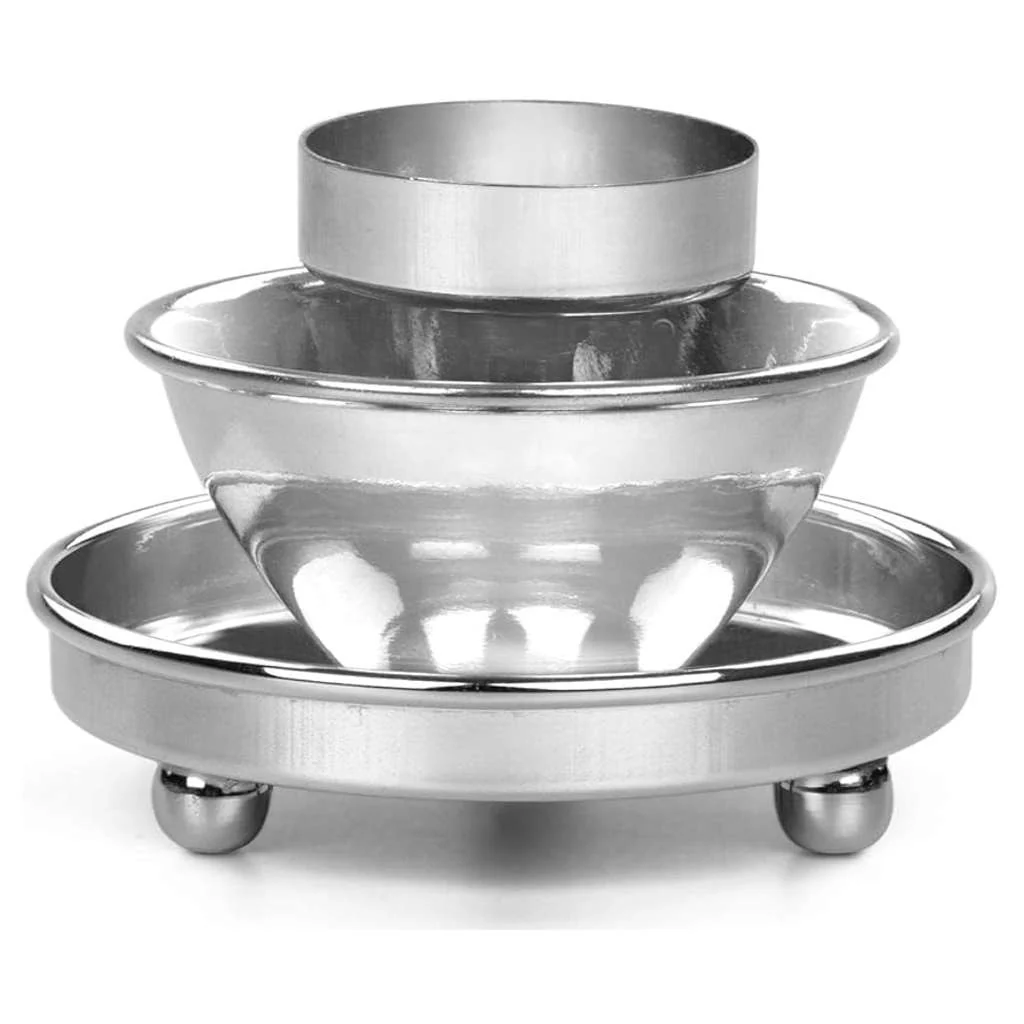 Borosil Nickel Diffuser Akhand Diya Medium HDTRDFNK100 - Image 3