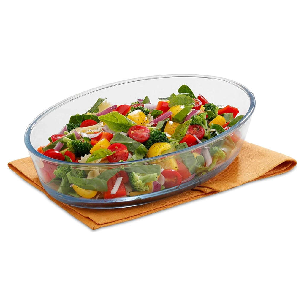 Borosil Oval Baking Dish 4 Litre IH22DH25240