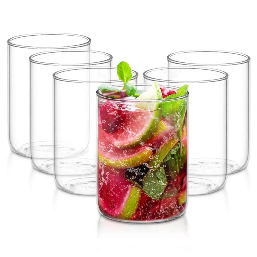 Borosil Radius Glass Tumbler Medium Set Of 6 Pcs 295 ml BR430100002 - Image 2