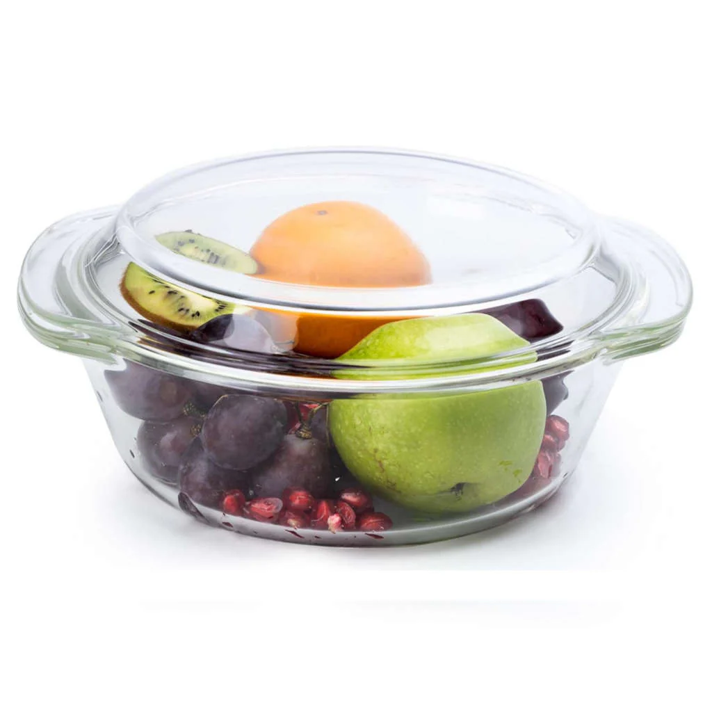 Borosil Round Casserole With Glass Lid 2 Litre IH22CA03220
