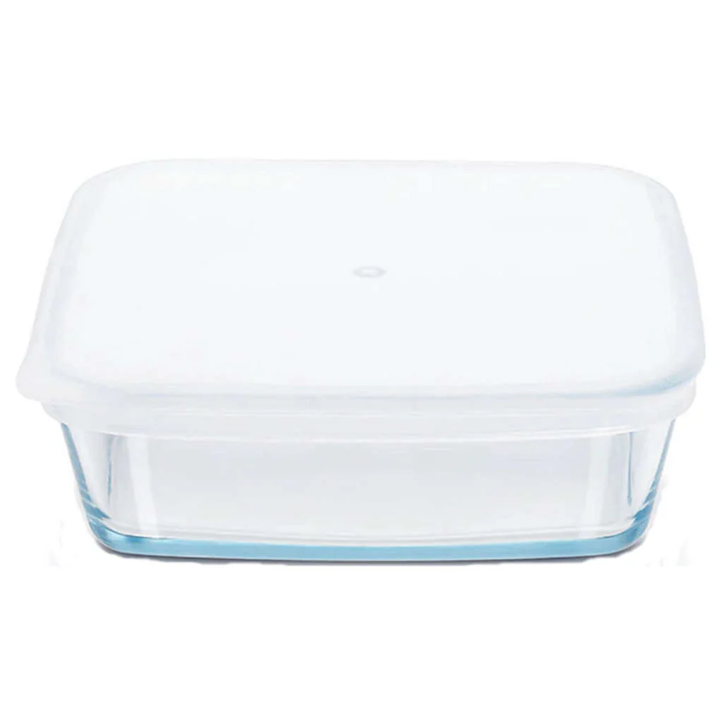 Borosil Square Baking Dish With Plastic Lid 800 ml IH22DH17180 - Image 2
