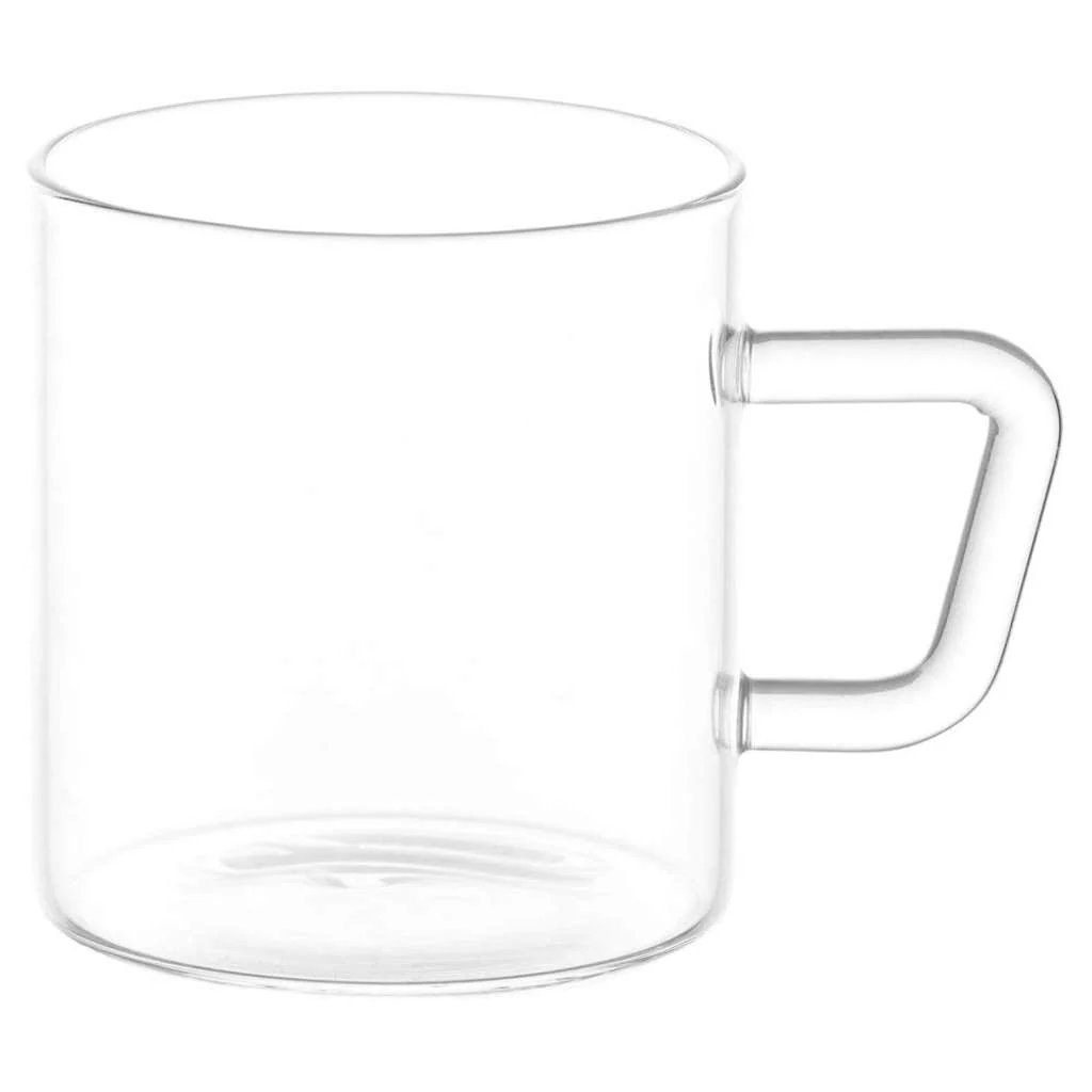 Borosil Vision Classic Delite Glass Mug Set Of 2 Pcs 305 ml BVVIBC305S2 - Image 2