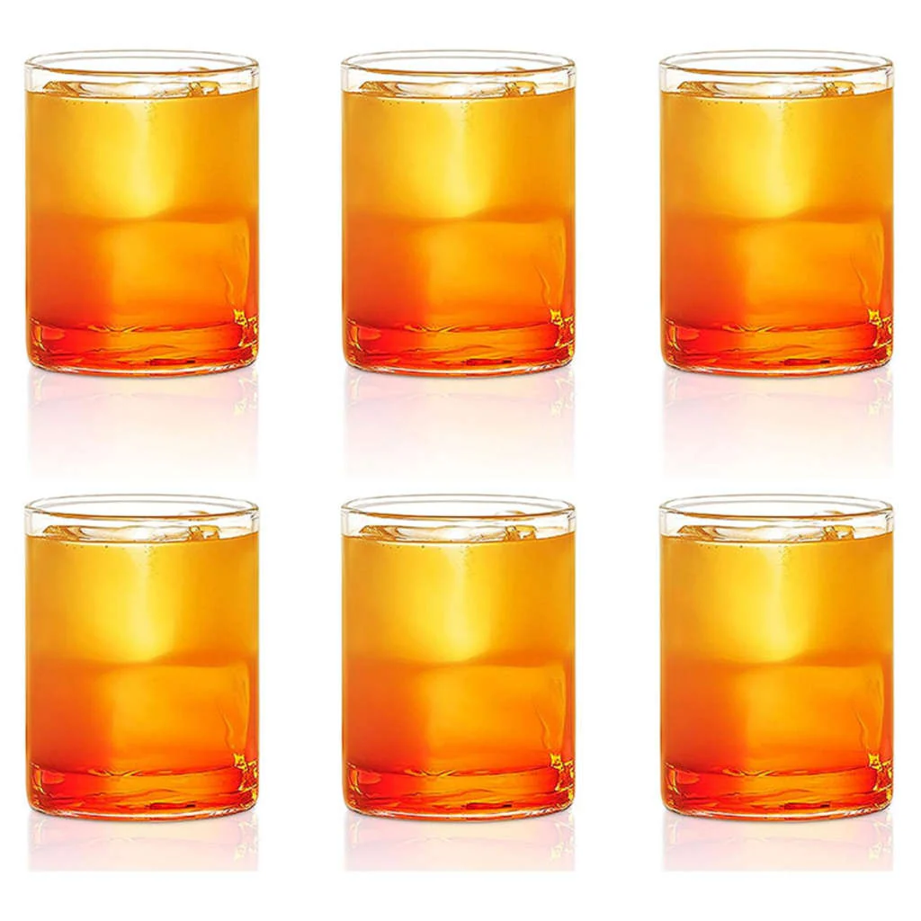 Borosil Vision Juice Glass Tumbler Set Of 6 Pcs 120 ml BV430100008
